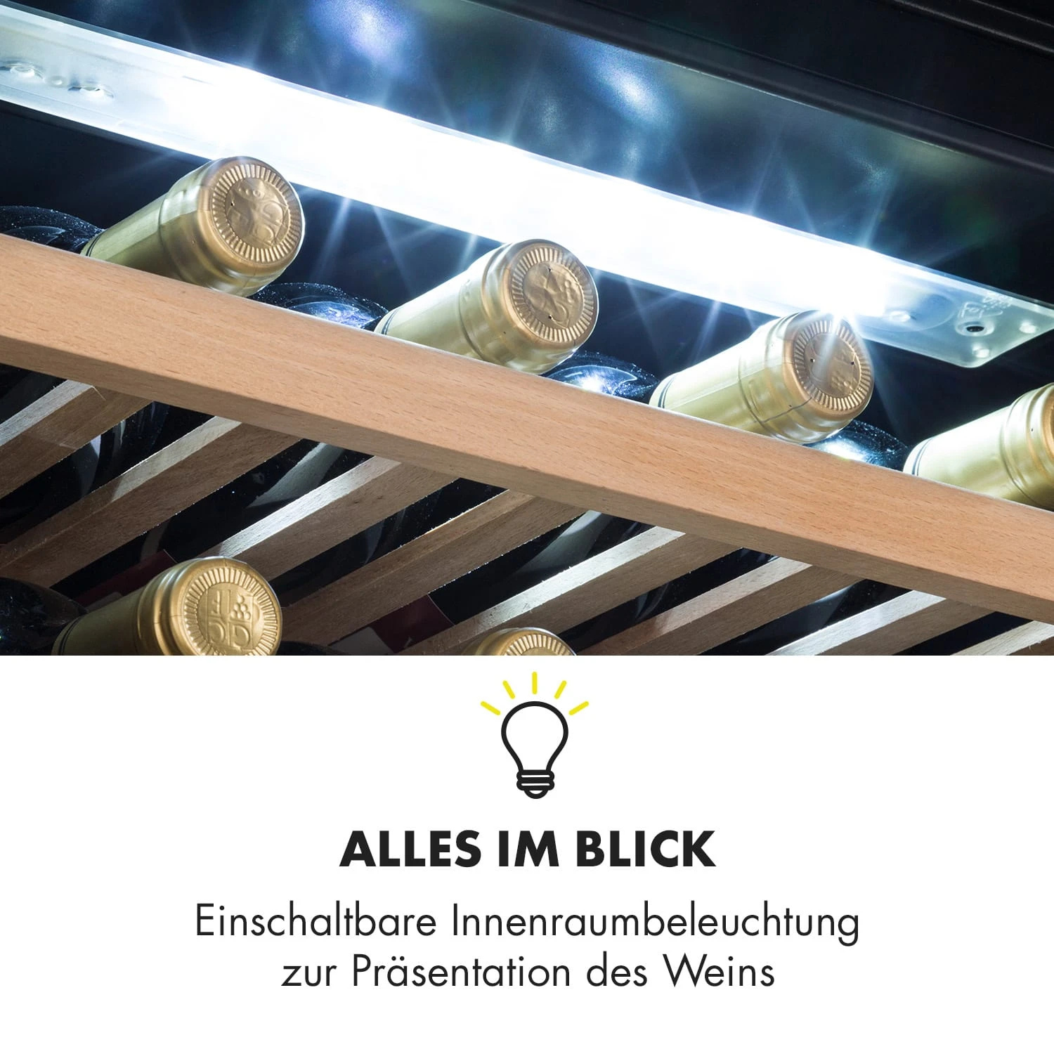 Vinsider 41 Weinkühlschrank 2 Zonen 6 Vinsider 41 Weinkühlschrank 2 Zonen – Bild 6