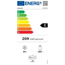 Miro XL Kühl-Gefrierkombination -Klarstein Verkäufe 10045830 energy label