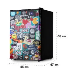 Cool Vibe 70+ Kühlschrank -Klarstein Verkäufe 10045835 yy 0011 dimensions