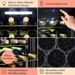 Shiraz 16 Uno Weinkühlschrank 12 Shiraz 16 Uno Weinkühlschrank -Klarstein Verkäufe 10045878 de 0005 usp