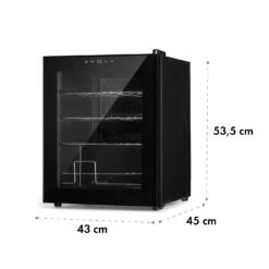 Shiraz 16 Uno Weinkühlschrank 14 Shiraz 16 Uno Weinkühlschrank -Klarstein Verkäufe 10045878 yy 0011 dimensions