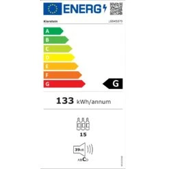 [Wiederverpackt] Shiraz 15 Slim Uno Weinkühlschrank -Klarstein Verkäufe 10045879 energy label
