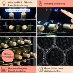 Shiraz 20 Uno Weinkühlschrank 12 Shiraz 20 Uno Weinkühlschrank -Klarstein Verkäufe 10045880 de 0005 usp