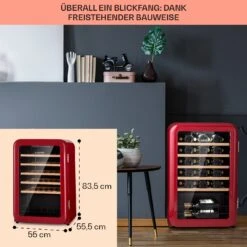 Vinetage 49 Uno Weinkühlschrank -Klarstein Verkäufe 10045960 de 0006 usp