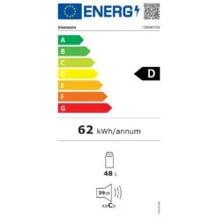 Solve Kühlschrank -Klarstein Verkäufe 10046050 energy label