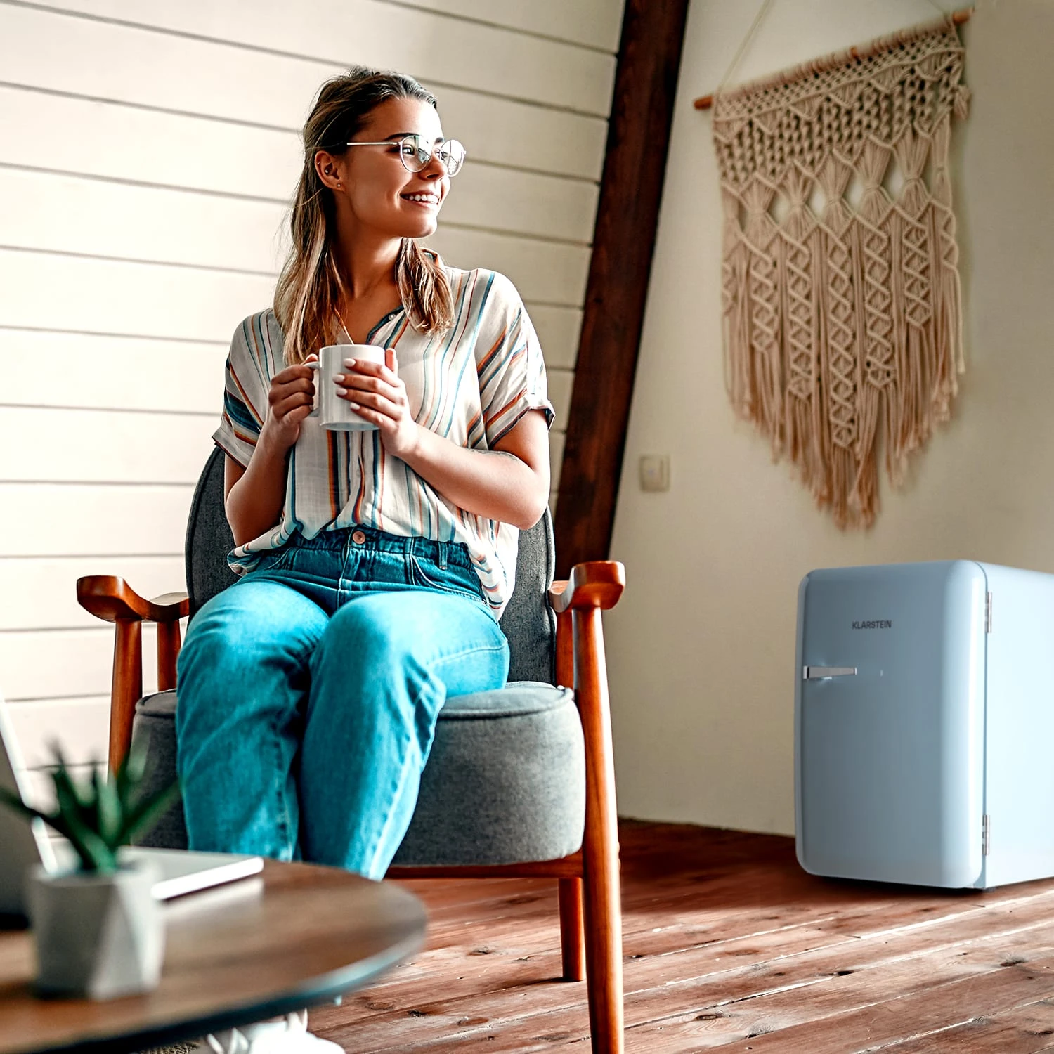 Audrey Retro-Kühlschrank 2 Audrey Retro-Kühlschrank – Bild 2