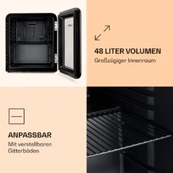 PopLife Getränkekühlschrank Mit Glastür 48 Liter -Klarstein Verkäufe 10046080 de 0003 logo
