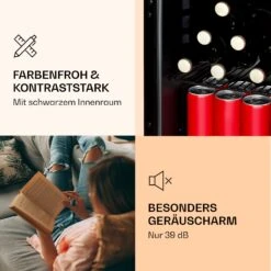 PopLife Getränkekühlschrank Mit Glastür 48 Liter -Klarstein Verkäufe 10046080 de 0006 logo