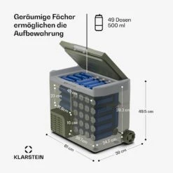 PolarForce 40L Kompressor-Kühlbox -Klarstein Verkäufe 10046216 de 0007 usp