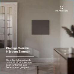 [Wiederverpackt] Wonderwall Smart Infrarotheizung Für Die Wand | 60x60cm -Klarstein Verkäufe 10046258 de 0005 usp