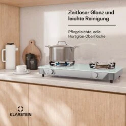 [Wiederverpackt] Barzona Campingkocher | 2 Brenner -Klarstein Verkäufe 10046299 de 0005 usp 1