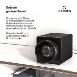 [Wiederverpackt] TimeSync Uhrenbeweger | 1 Uhr -Klarstein Verkäufe 10046301 de 0003 usp