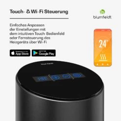 [Wiederverpackt] SmartFlow Tower Infrarotheizstrahler | 700W -Klarstein Verkäufe 10046423 de 0004 usp