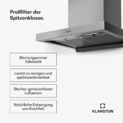 [Gebraucht] AeroClean Dunstabzugshaube | 60 Cm -Klarstein Verkäufe 10046467 de 0004 usp 1