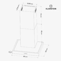 [Wiederverpackt] AeroClean Dunstabzugshaube | 60 Cm -Klarstein Verkäufe 10046467 de 0007 usp