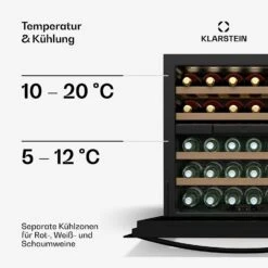 [Gebraucht] Vinsider 30 Built-In Duo Einbau-Weinschrank -Klarstein Verkäufe 10046491 de 0004 usp