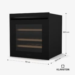 Vinsider 30 Built-In Duo Einbau-Weinschrank 14 Vinsider 30 Built-In Duo Einbau-Weinschrank -Klarstein Verkäufe 10046491 yy 0011 dimensions 1