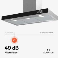 [Wiederverpackt] AirNova Dunstabzugshaube| 90 Cm -Klarstein Verkäufe 10046498 de 0005 usp 1