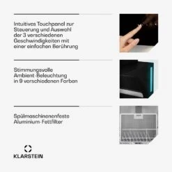 Alina Dunstabzugshaube | 60 Cm -Klarstein Verkäufe 10046568 de 0006 usp