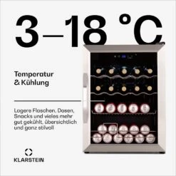 Coachella 65 Smart Getränkekühlschrank Mit Glastür 60 Liter -Klarstein Verkäufe 10046570 de 0004 usp