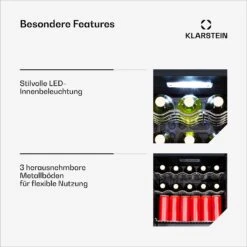 Coachella 65 Smart Getränkekühlschrank Mit Glastür 60 Liter -Klarstein Verkäufe 10046570 de 0005 usp