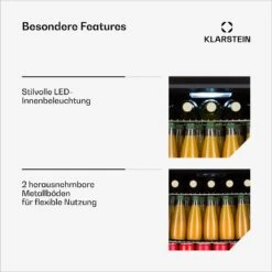 Coachella 50 Onyx Smart Kühlschrank -Klarstein Verkäufe 10046571 de 0005 usp