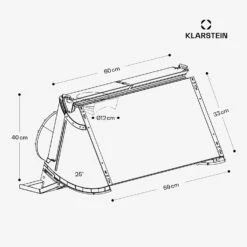Swift Square 60 Dunstabzugshaube 14 Swift Square 60 Dunstabzugshaube -Klarstein Verkäufe 10046589 yy 0011 dimensions
