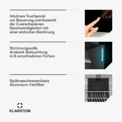 Alina Dunstabzugshaube | 40 Cm -Klarstein Verkäufe 10046600 de 0006 usp