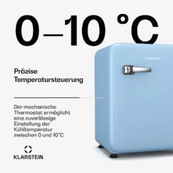 Audrey Evo Mini Kühlschrank | 68L -Klarstein Verkäufe 10046624 de 0004 usp