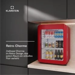 Audrey Evo Getränkekühlschrank Mit Glastür | Retro-Design | 68 L 10 Audrey Evo Getränkekühlschrank Mit Glastür | Retro-Design | 68 L -Klarstein Verkäufe 10046634 de 0003 usp