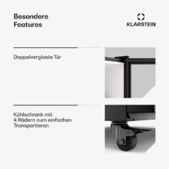 GrandCooler Getränkekühlschrank Mit Glastür | 306 L 13 GrandCooler Getränkekühlschrank Mit Glastür | 306 L -Klarstein Verkäufe 10046643 de 0006 usp