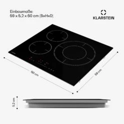 Delicatessa Paella Induktionskochfeld | Paella-Zone | 60 Cm | Boost -Klarstein Verkäufe 10046693 de 0007 usp