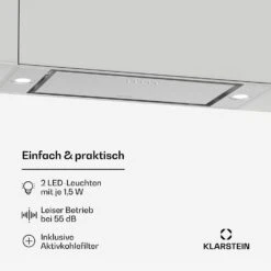 TurboMax 75 Dunstabzugshaube 13 TurboMax 75 Dunstabzugshaube -Klarstein Verkäufe 10046714 de 0006 usp