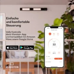 Phantom Infrarotheizung Für Die Wand | 2000 W | 15 M² | 84 X 10 Cm 10 Phantom Infrarotheizung Für Die Wand | 2000 W | 15 M² | 84 X 10 Cm -Klarstein Verkäufe 10047606 de 0004 usp