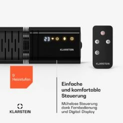 Phantom Infrarotheizung Für Die Wand | 2000 W | 15 M² | 84 X 10 Cm 12 Phantom Infrarotheizung Für Die Wand | 2000 W | 15 M² | 84 X 10 Cm -Klarstein Verkäufe 10047606 de 0006 usp