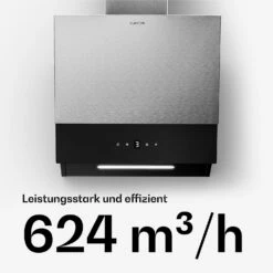 Verosteel Glaskeramik-Kochfeld + Verosteel Kopffreihaube | 45 Cm -Klarstein Verkäufe 60003306 de 0003 usp