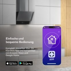 Verosteel Glaskeramik-Kochfeld + Verosteel Kopffreihaube | 45 Cm -Klarstein Verkäufe 60003306 de 0007 usp