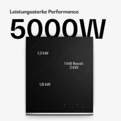 Verosteel Glaskeramik-Kochfeld + Verosteel Kopffreihaube | 45 Cm -Klarstein Verkäufe 60003306 de 0008 usp