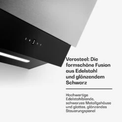 Verosteel Induktionskochfeld + Verosteel Kopffreihaube | 60 Cm -Klarstein Verkäufe 60003307 de 0005 usp