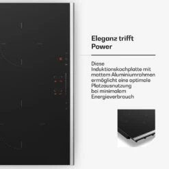 Verosteel Induktionskochfeld + Verosteel Kopffreihaube | 60 Cm -Klarstein Verkäufe 60003307 de 0009 usp