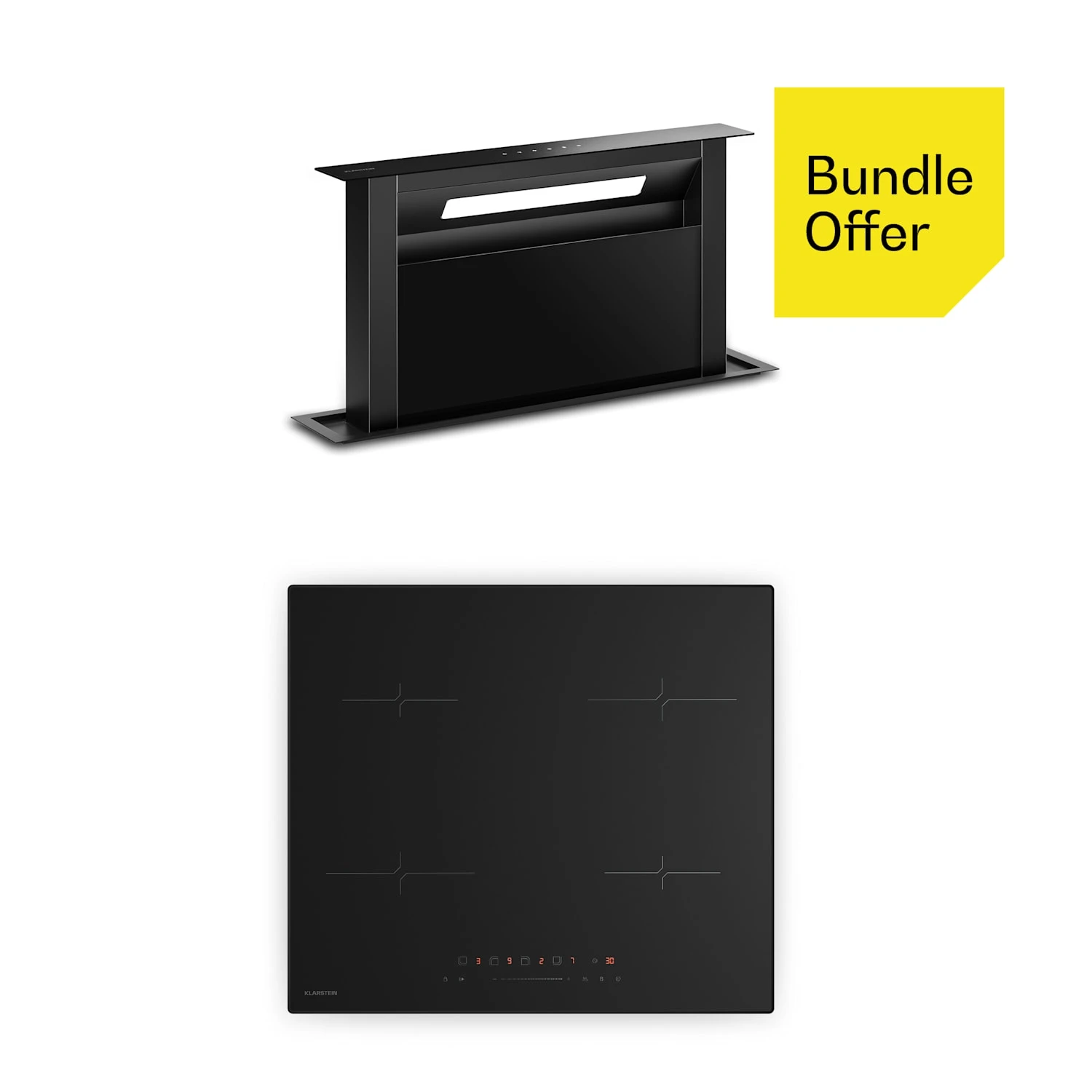 Velaire Induktionskochfeld + Velaire Kochfeldabzug | 60 Cm 1 Velaire Induktionskochfeld + Velaire Kochfeldabzug | 60 Cm