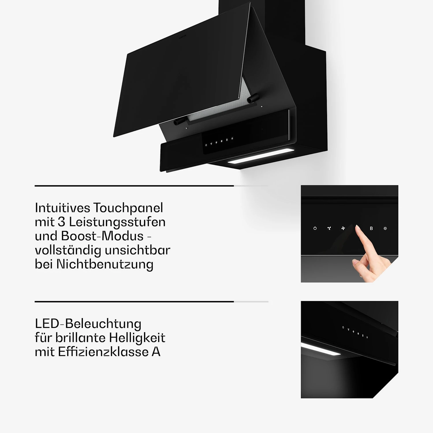 Velaire Einbaubackofen + Induktionskochfeld + Kopffreihaube | 60 Cm 11 Velaire Einbaubackofen + Induktionskochfeld + Kopffreihaube | 60 Cm – Bild 11