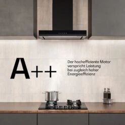 Velaire Gaskochfeld + Kaminhaube | Minimalistisch & Elegant | 60 Cm -Klarstein Verkäufe 60003316 de 0008 usp